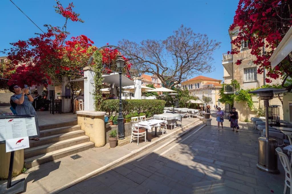 Old Town Corfu Romantic Studio Manto Nymfes Apartment ภายนอก รูปภาพ