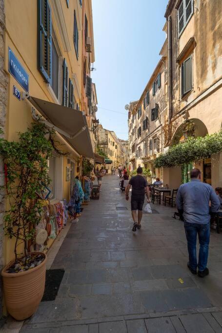 Old Town Corfu Romantic Studio Manto Nymfes Apartment ภายนอก รูปภาพ